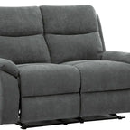 Causeuse inclinable de salon en tissu de transition