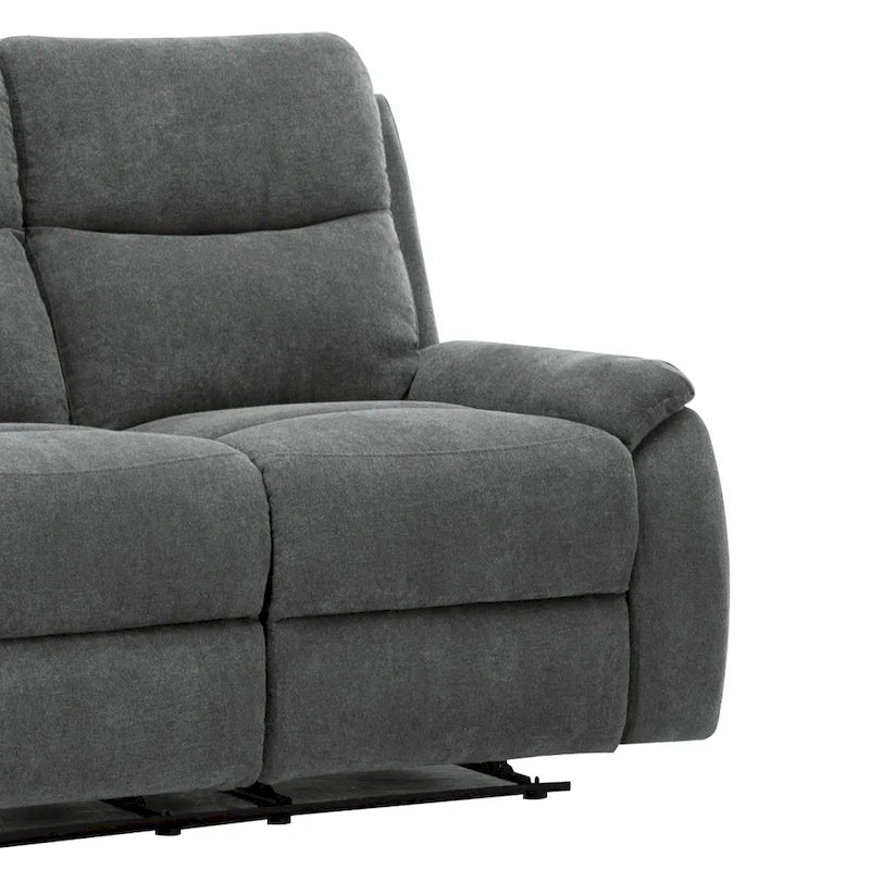 Causeuse inclinable de salon en tissu de transition