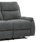 Causeuse inclinable de salon en tissu de transition