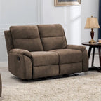 Causeuse inclinable de salon en tissu de transition