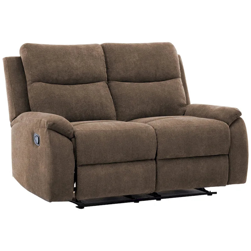 Causeuse inclinable de salon en tissu de transition