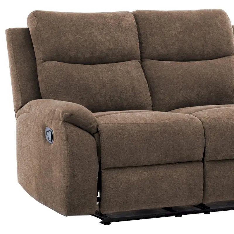 Causeuse inclinable de salon en tissu de transition