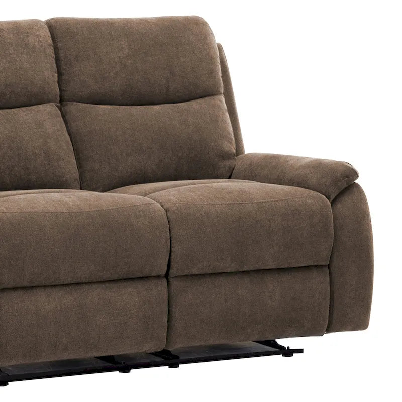 Causeuse inclinable de salon en tissu de transition