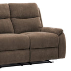 Causeuse inclinable de salon en tissu de transition