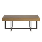 Table basse Eldersley Wood Finish avec deux tiroirs par iNSPIRE Q Modern