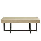 Table basse Eldersley Wood Finish avec deux tiroirs par iNSPIRE Q Modern