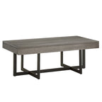 Table basse Eldersley Wood Finish avec deux tiroirs par iNSPIRE Q Modern