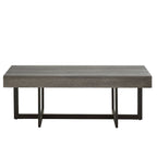 Table basse Eldersley Wood Finish avec deux tiroirs par iNSPIRE Q Modern