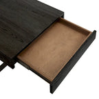 Table basse Eldersley Wood Finish avec deux tiroirs par iNSPIRE Q Modern