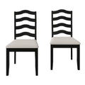 Chaises de salle à manger en bois Sophistique CraftPorch (Lot de 2) - N/A