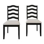 Chaises de salle à manger en bois Sophistique CraftPorch (Lot de 2) - N/A