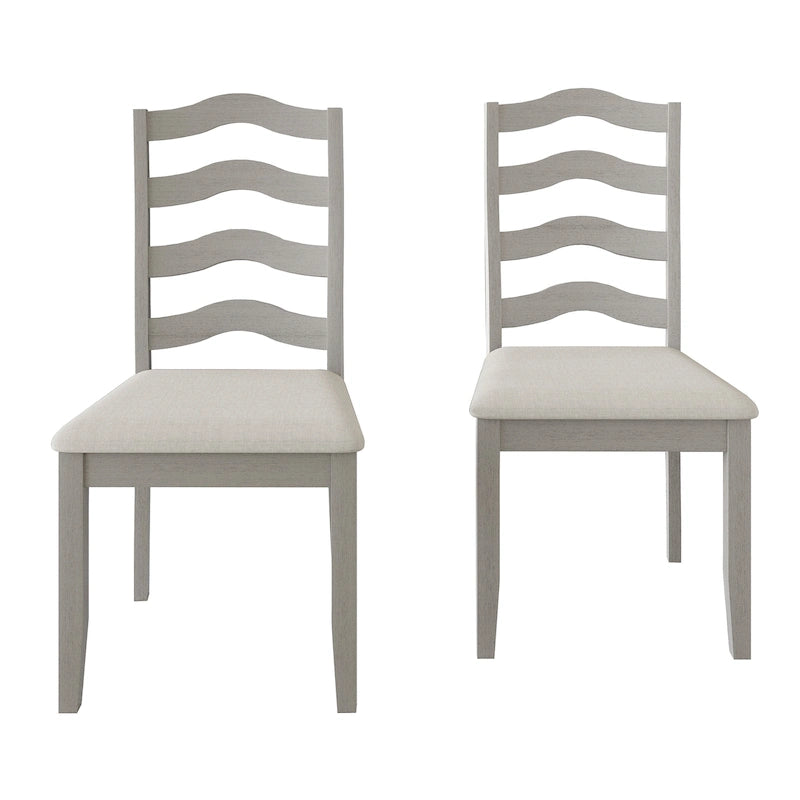 Chaises de salle à manger en bois Sophistique CraftPorch (Lot de 2) - N/A