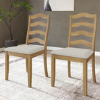 Chaises de salle à manger en bois Sophistique CraftPorch (Lot de 2) - N/A
