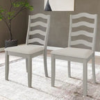 Chaises de salle à manger en bois Sophistique CraftPorch (Lot de 2) - N/A
