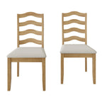 Chaises de salle à manger en bois Sophistique CraftPorch (Lot de 2) - N/A