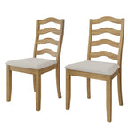 Chaises de salle à manger en bois Sophistique CraftPorch (Lot de 2) - N/A