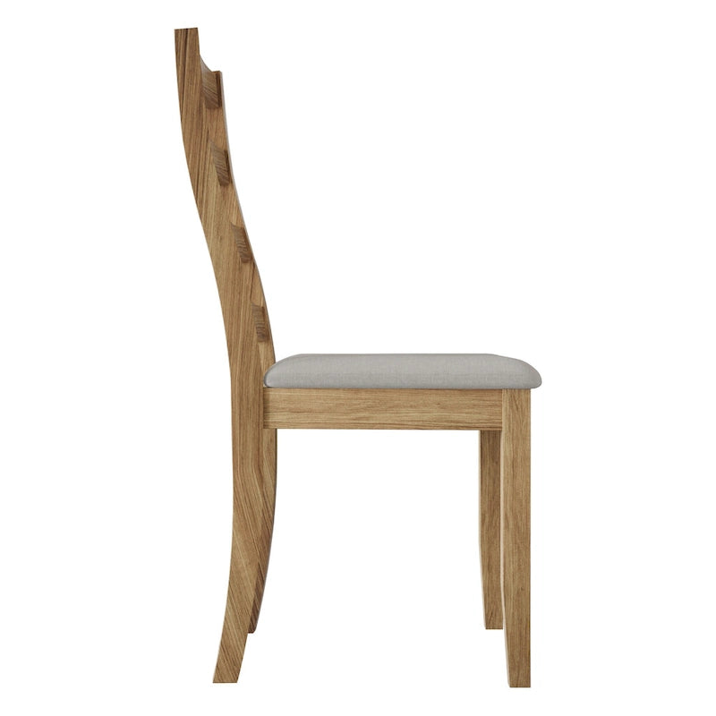 Chaises de salle à manger en bois Sophistique CraftPorch (Lot de 2) - N/A