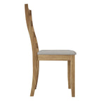 Chaises de salle à manger en bois Sophistique CraftPorch (Lot de 2) - N/A