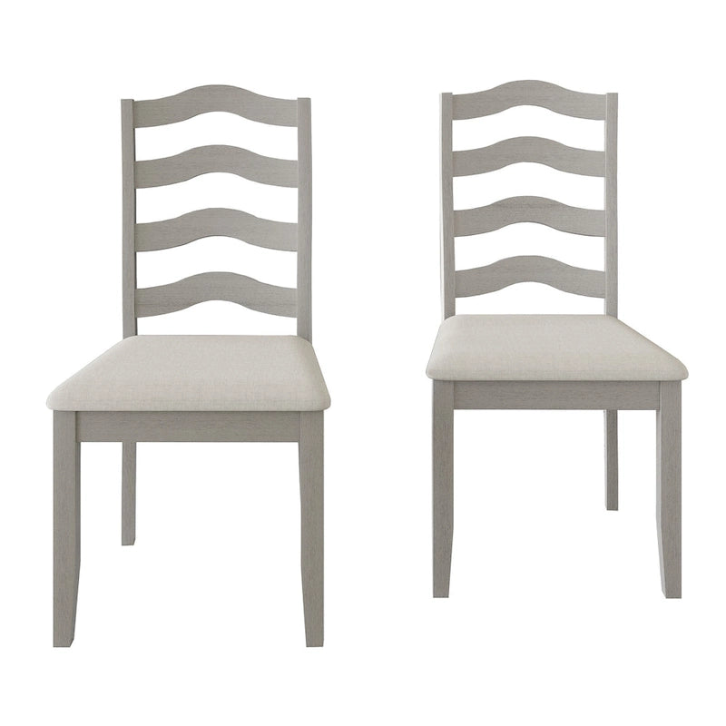 Chaises de salle à manger en bois Sophistique CraftPorch (Lot de 2) - N/A