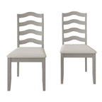Chaises de salle à manger en bois Sophistique CraftPorch (Lot de 2) - N/A