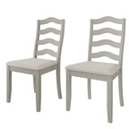 Chaises de salle à manger en bois Sophistique CraftPorch (Lot de 2) - N/A