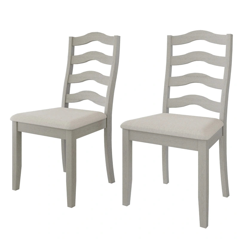 Chaises de salle à manger en bois Sophistique CraftPorch (Lot de 2) - N/A