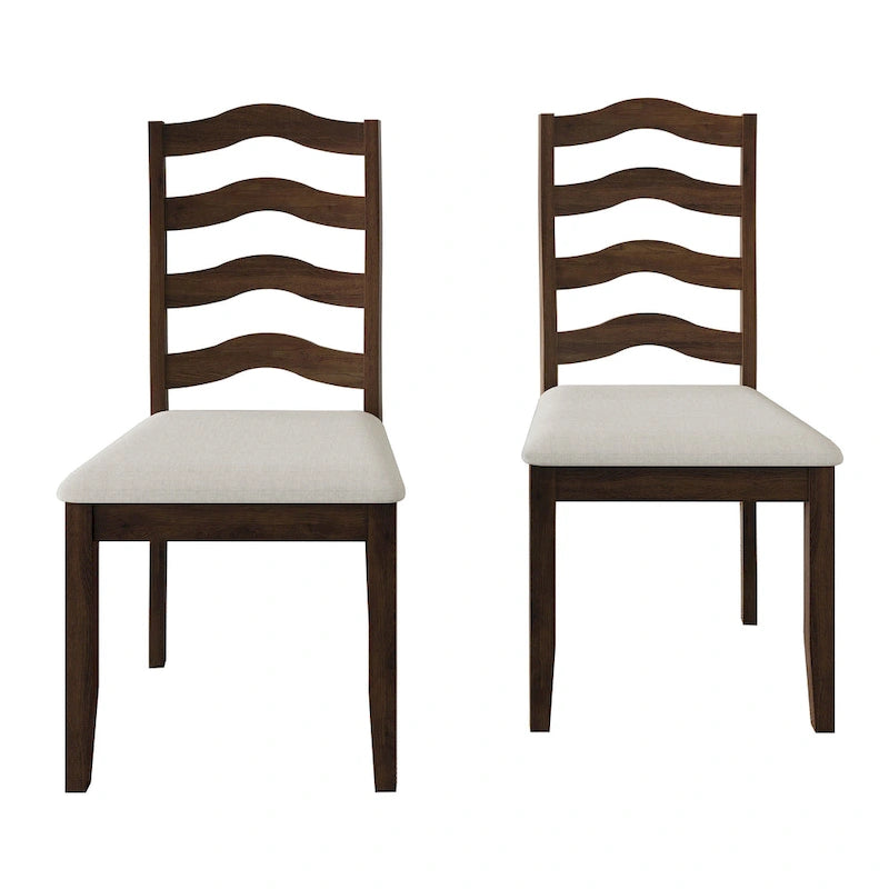 Chaises de salle à manger en bois Sophistique CraftPorch (Lot de 2) - N/A