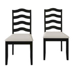 Chaises de salle à manger en bois Sophistique CraftPorch (Lot de 2) - N/A