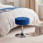 Tabouret de coiffeuse rond pivotant avec hauteur réglable
