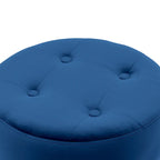 Tabouret de coiffeuse rond pivotant avec hauteur réglable