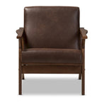 Fauteuil de salon mi-century Bianca Baxton Studio