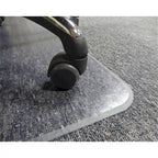 Tapis de protection de sol à picots en PVC D&W pour chaise de bureau pour moquettes à poils courts
