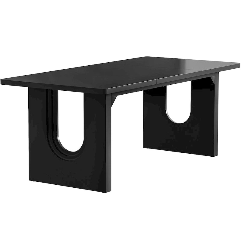 Bureau de direction moderne, grande table de conférence informatique de 180 cm