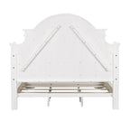 Ensemble de lit tapissé, commode avec miroir et table de nuit Magnolia Manor