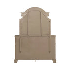Ensemble de lit tapissé, commode avec miroir et table de nuit Magnolia Manor
