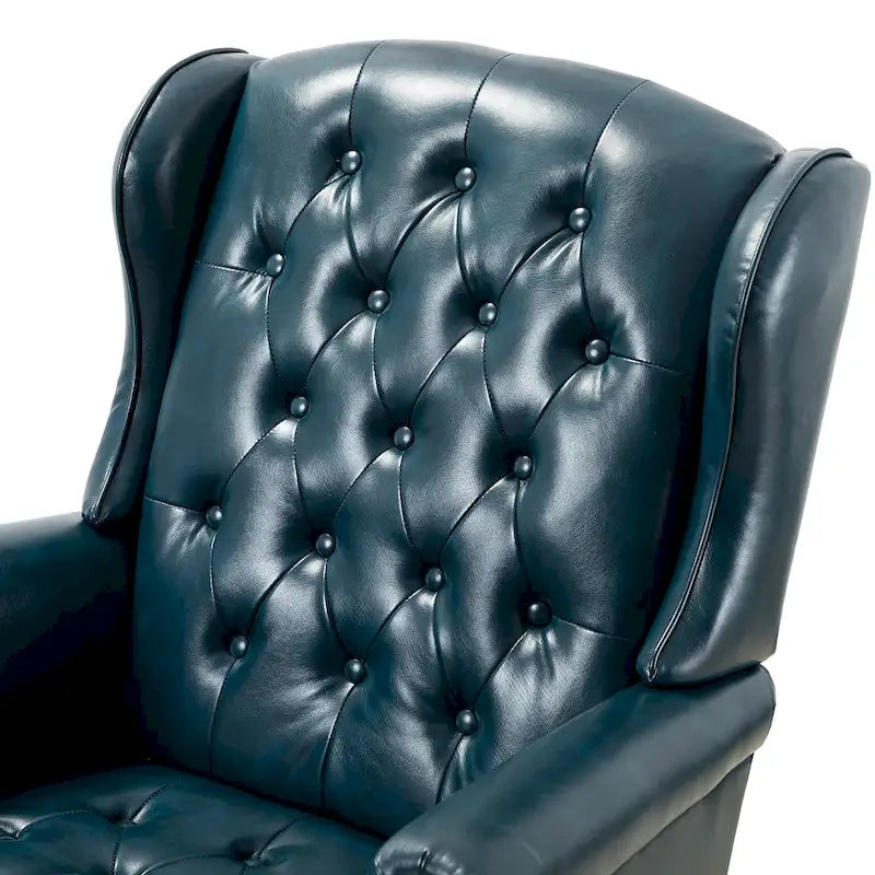 Chaise de bureau pivotante Maximiliano Modern avec dossier capitonné par HULALA HOME