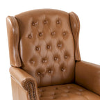 Chaise de bureau pivotante Maximiliano Modern avec dossier capitonné par HULALA HOME