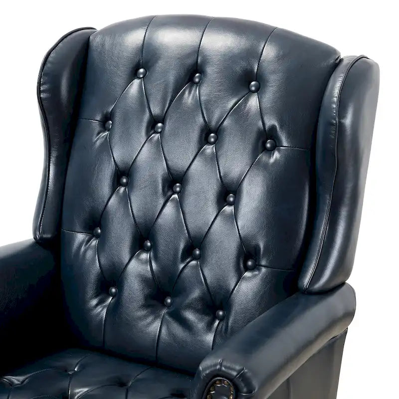 Chaise de bureau pivotante Maximiliano Modern avec dossier capitonné par HULALA HOME