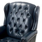 Chaise de bureau pivotante Maximiliano Modern avec dossier capitonné par HULALA HOME