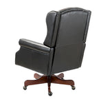 Chaise de bureau pivotante Maximiliano Modern avec dossier capitonné par HULALA HOME
