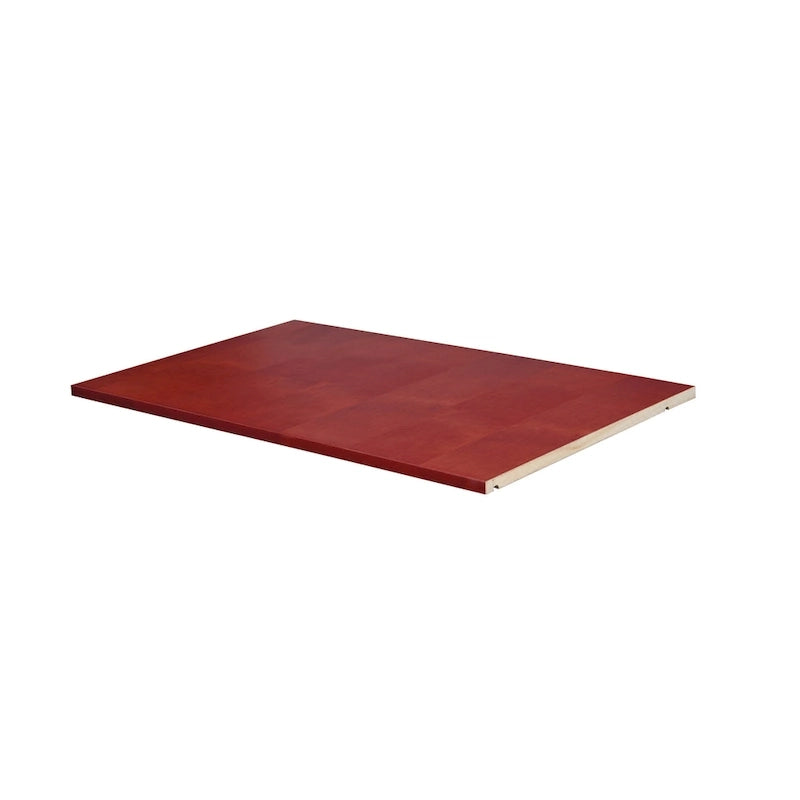 Palace Imports Étagère 100 % bois massif pour armoire simple (armoire vendue séparément).