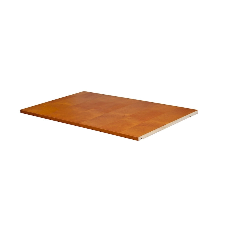 Palace Imports Étagère 100 % bois massif pour armoire simple (armoire vendue séparément).