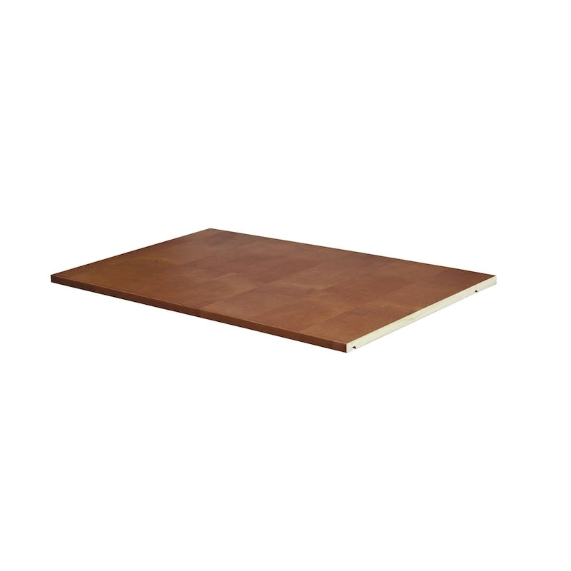 Palace Imports Étagère 100 % bois massif pour armoire simple (armoire vendue séparément).