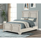 Ensemble de chambre à coucher 5 pièces en bois vieilli "Renova"