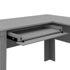 Bureau en L avec huche Fairview 60W par Bush Furniture