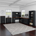 Bureau en L avec huche Fairview 60W par Bush Furniture
