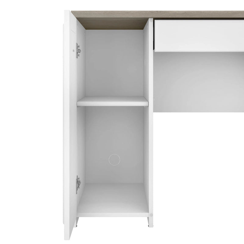 Bureau en L avec huche Fairview 60W par Bush Furniture
