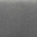Tête de lit en tissu et bois Dexter Moderne et Contemporaine-Gris Foncé