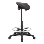 Tabouret sans dossier avec siège ergonomique réglable en hauteur