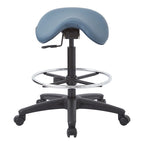 Tabouret sans dossier avec siège ergonomique réglable en hauteur